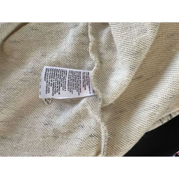 Manguun Mens Sz L Heathered Beige Long Sleeve Pullover Crew Neck Shirt - Picture 6 of 6